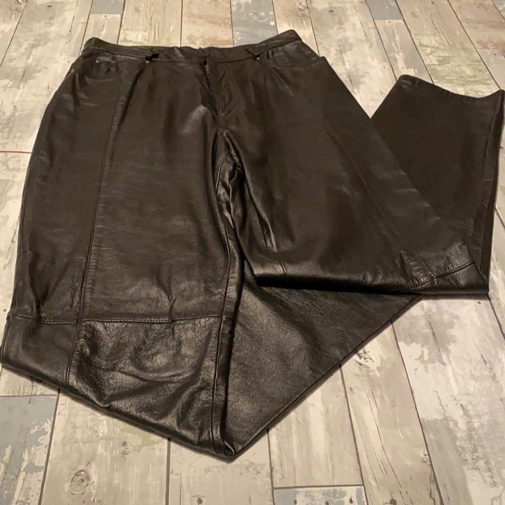 Reflections 100% Leather Pants - image 3